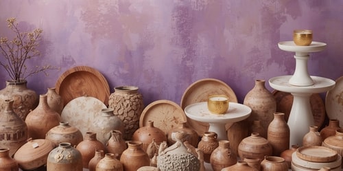 خرید انواع ظروف رزین و سفال پتینه و چوبی از لومورا